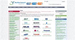 Desktop Screenshot of motherboardsupplier.com